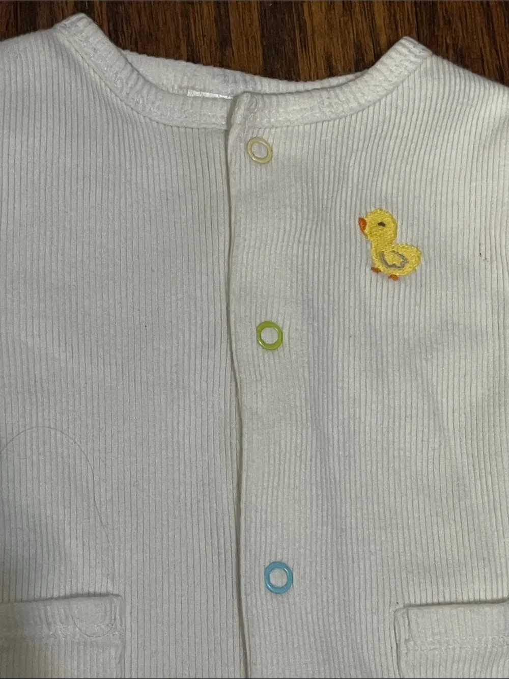 Carter's White & Yellow Baby One-Piece 3pc Set